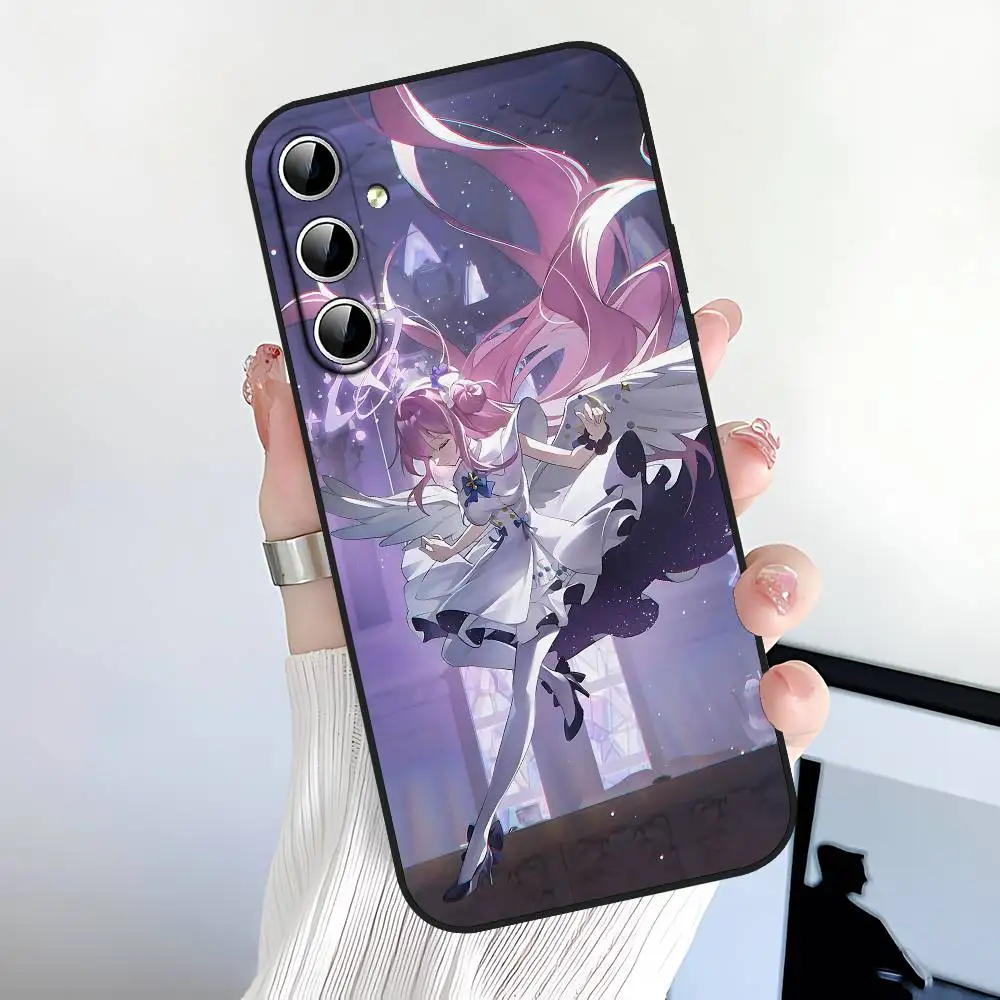 Фото Чехол для телефона Cartoon M-Misono M-Mika, тонкий, ударопрочный, для Samsung S24/S25/S22/S30/Note20/Lite/Ultra/5G/Plus/FE №2