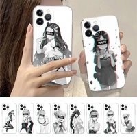 waifu anime girl japan face phone case for iphone 14 11 12 13 mini pro xs max cover 6 7 8 plus x xr se 2020 funda shell