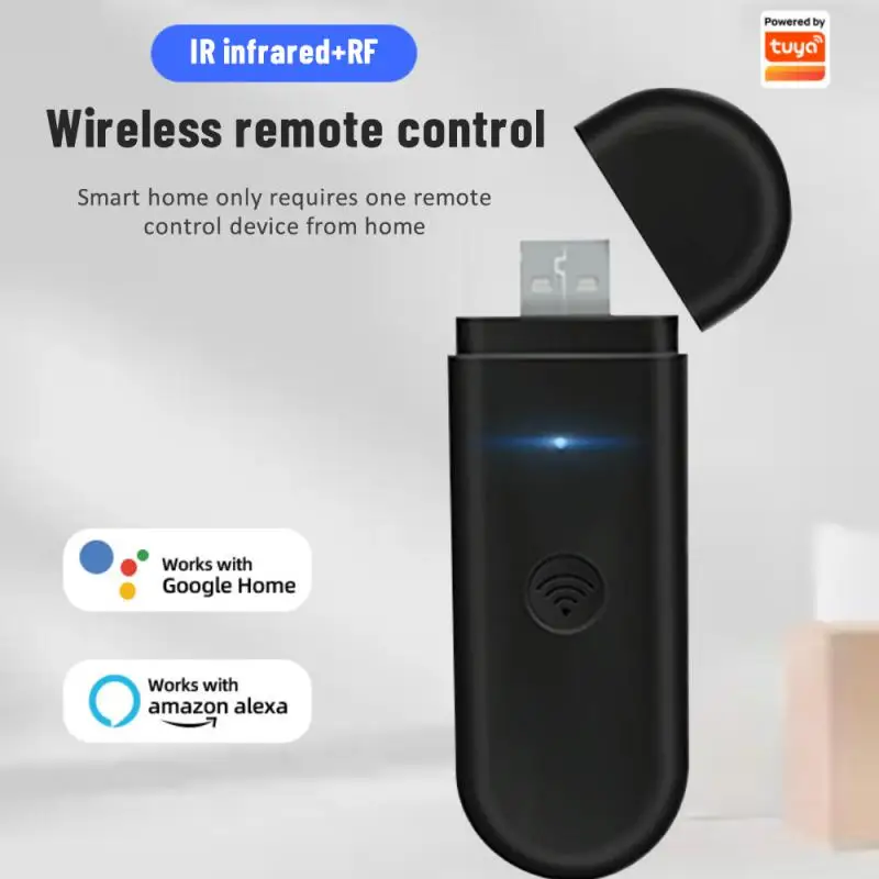 

Tuya Smart Remote Control WIFI IR RF433 Rotate USB Infrared Tuya Control For Air Conditioner Certain For Alexa Google Home