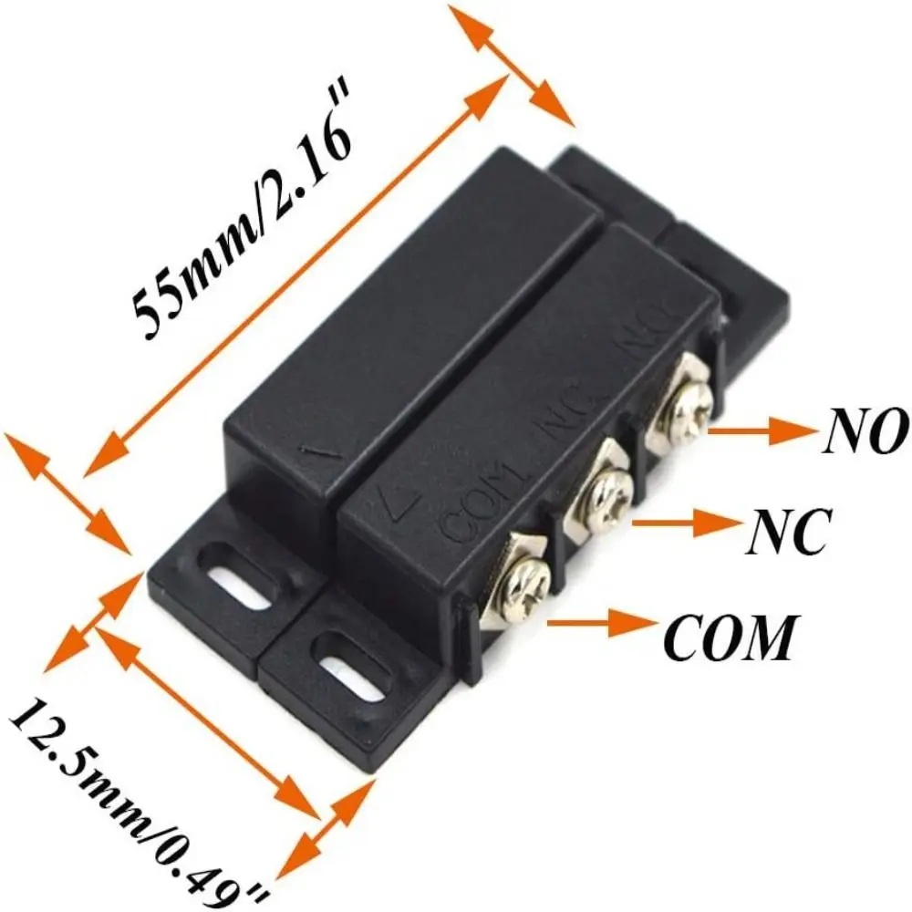 Магнитный язычковый переключатель NC нормально открытый и закрытый магнитный