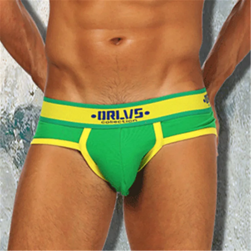 

Новинка 2022, модные сексуальные Однотонные трусы, мужские хлопковые дышащие мягкие сексуальные трусы для подтяжки ягодиц, интимные сексуаль...