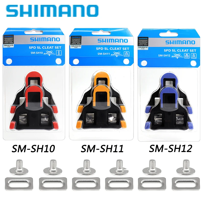 

Shimano Road Bike Pedal Cleat Original Box Shoes Cleats Bike Pedal Road Bicycle Cleat Speed System SH10 SH11 SH12 MTB Parts