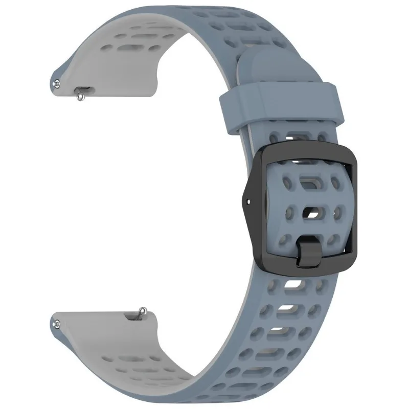 Фото Двухцветный силиконовый ремешок 20 мм 22 мм для Huami Amazfit GTR Mini GTR3 GTR4 Pro 42 мм 47 мм Bip5 GTR2 GTR2E 2 3 4 №5