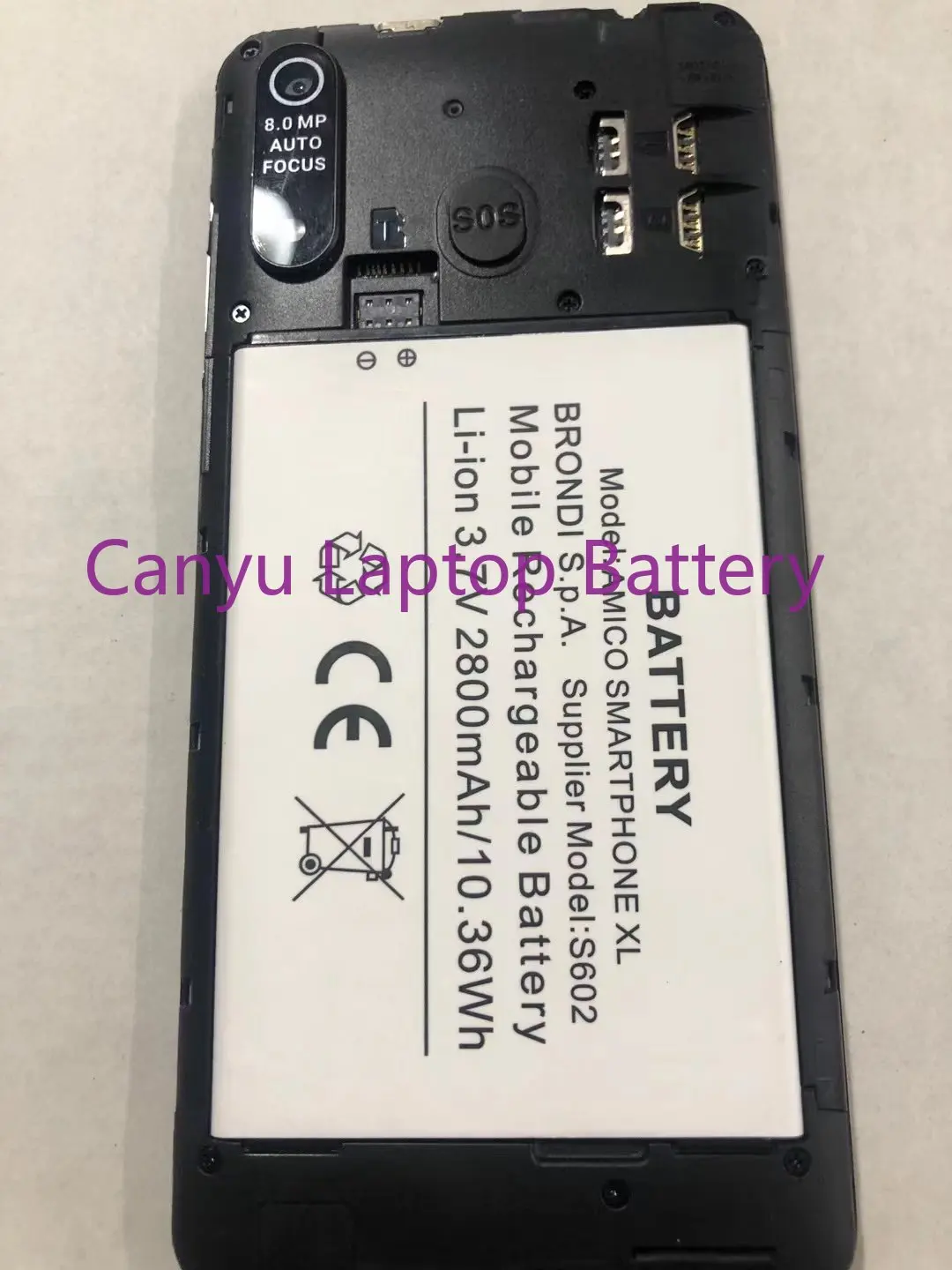 

BIGFP2000AA Friend смартфон бронди S.p.A S602 2800 мАч аккумулятор