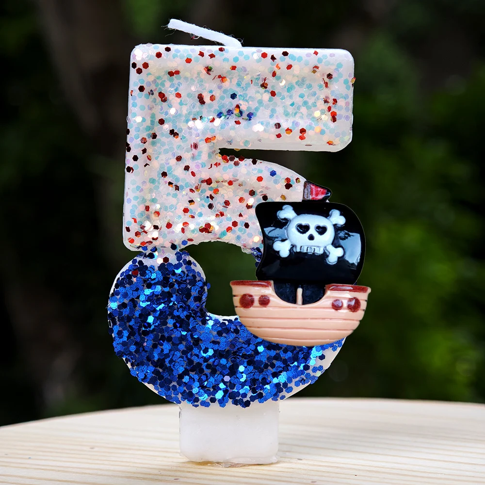 

Горячие свечи Disney Пиратский корабль 0-9