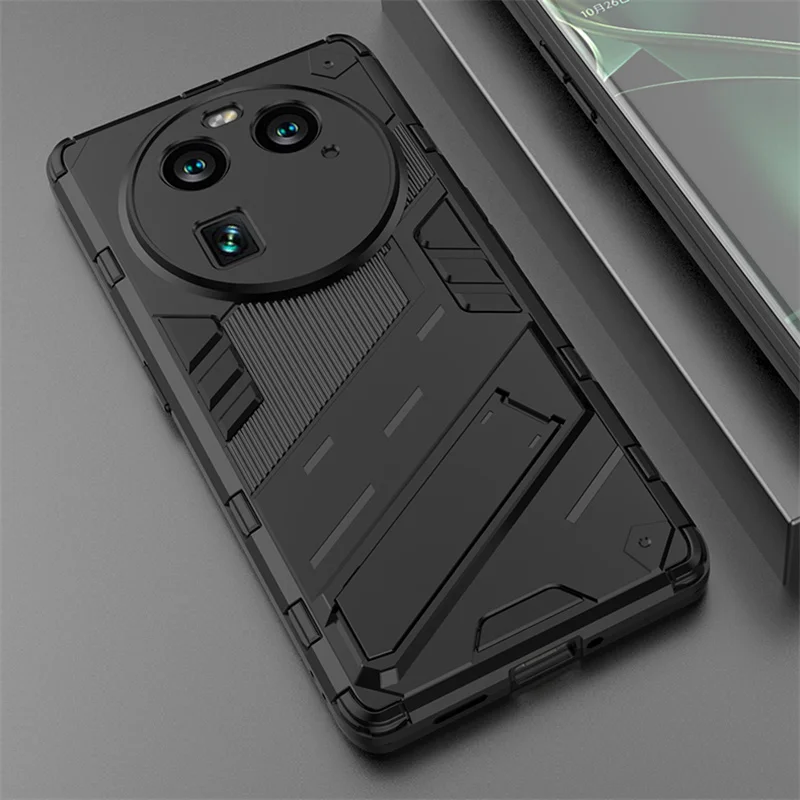 

Для Oppo Find X6 Pro 5G чехол Магнитный держатель бронированная Противоударная стойка чехол для телефона для Oppo FindX6 X 6 Pro 6Pro findx6pro задняя крышка