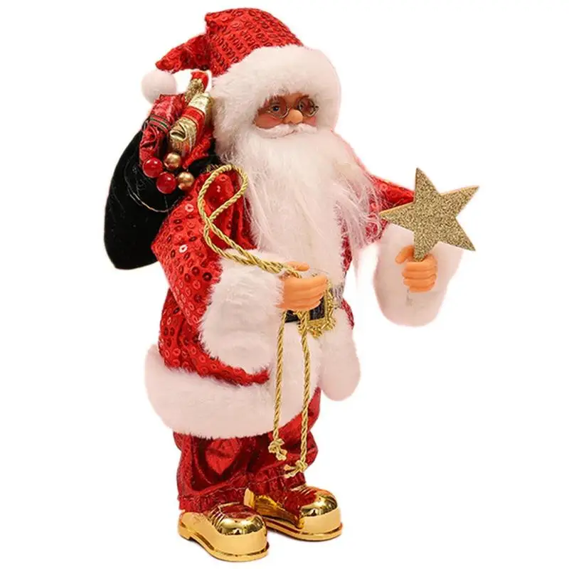 

Танцующая кукла Санта-Клаус, рождественские игрушки, танцевальные музыкальные подарки для детей