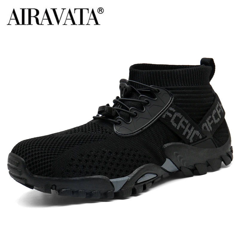 Men Hiking Shoes Couple Non-Slip Breathable Tactical Combat Army Boots Desert Training Sneakers Outdoor Trekking Shoes