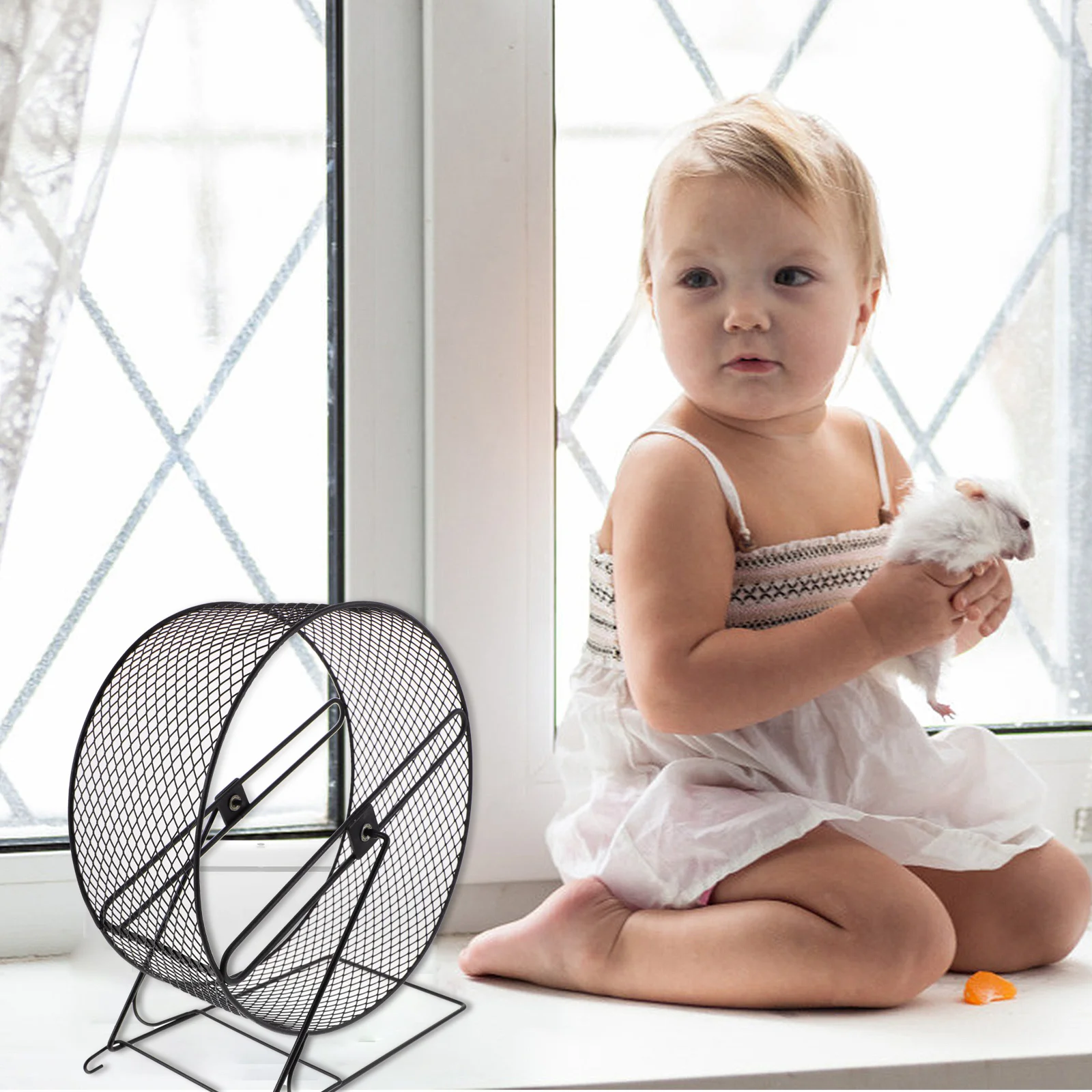 Хомяк беговое колесо забавная крыса автомобиль мышь упражнения проволочная