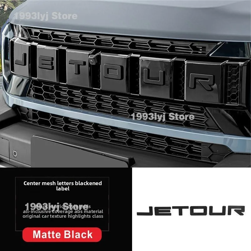 

Для Chery Jetour Traveller T2 Стайлинг пластиковая задняя эмблема передняя решетка значок наклейки авто внешнее украшение