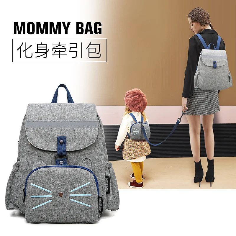 

Многофункциональная сумка для мамы, вместительный портативный изоляционный рюкзак для Детской бутылки, Модная Портативная сумка для мамы, ...