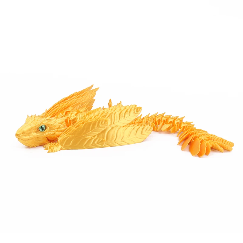 

3D Печатная статуэтка дракона из глины