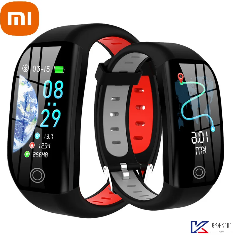 

XIAOMI F21 Smart Bracelet GPS Distance Fitness Activity Tracker IP68 Waterproof Blood Pressure Band Sleep Monitor Wristband