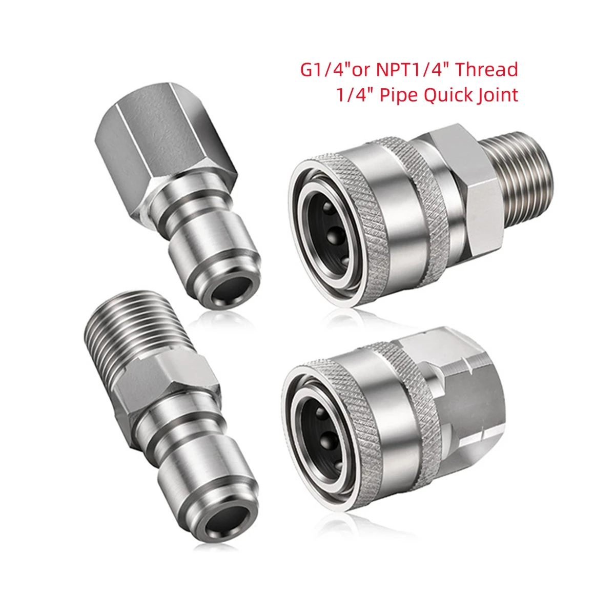 Наружная резьба для мойки высокого давления G1/4&quot NPT 1/4&quot