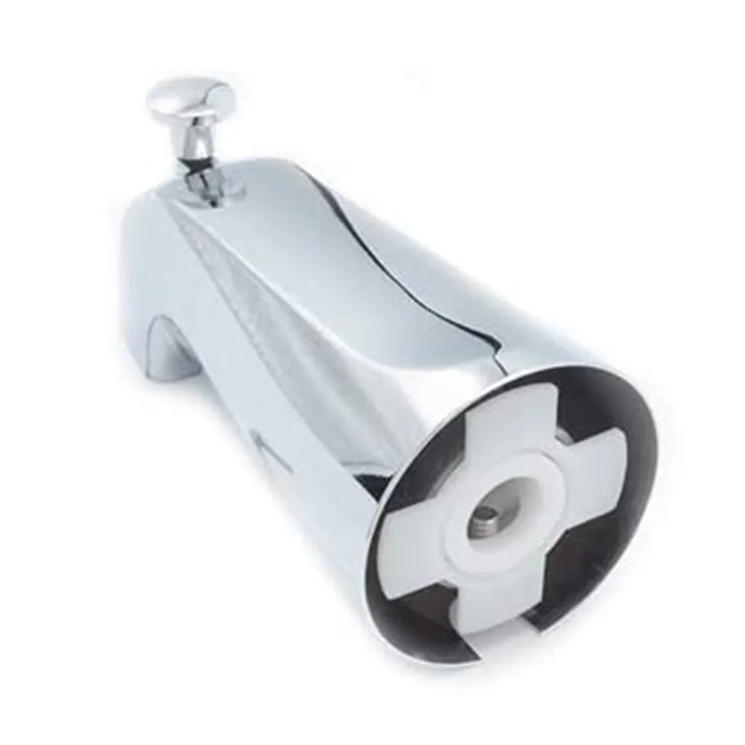 

Spout Diverter Upgrade Your Bathroom with Universal Chrome Shower Spout Diverter Quick Install Cost Saving Design