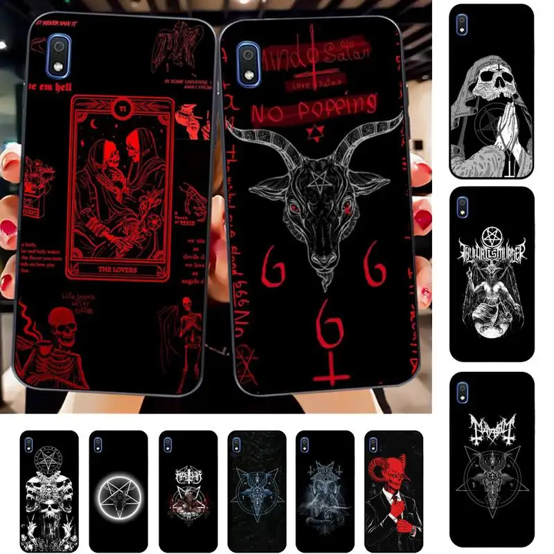

Devil Satan Phone Case for Samsung A51 01 50 71 21S 70 31 40 30 10 20 S E 11 91 A7 A8 2018