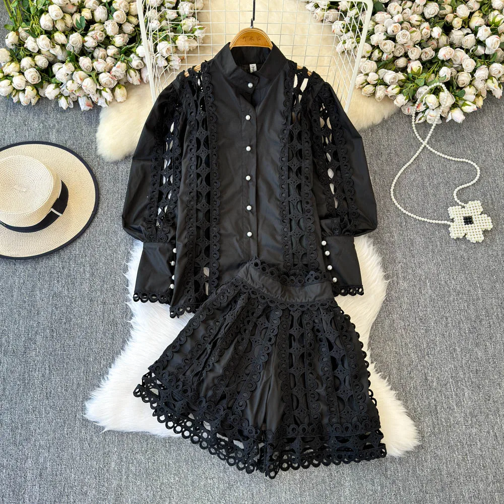 Роскошные летние осенние комплекты из 3 предметов: майки блузка шорты женский