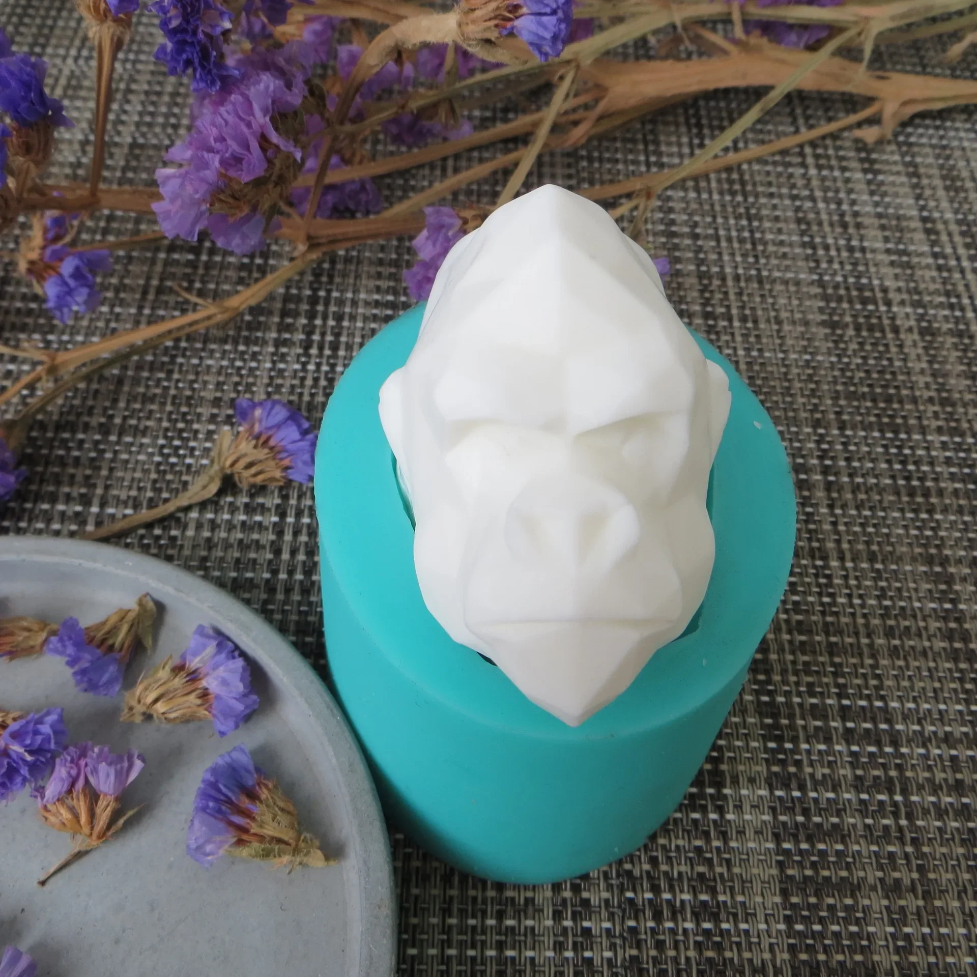 Силиконовая форма для торта с объемной головой животного камень ароматерапии