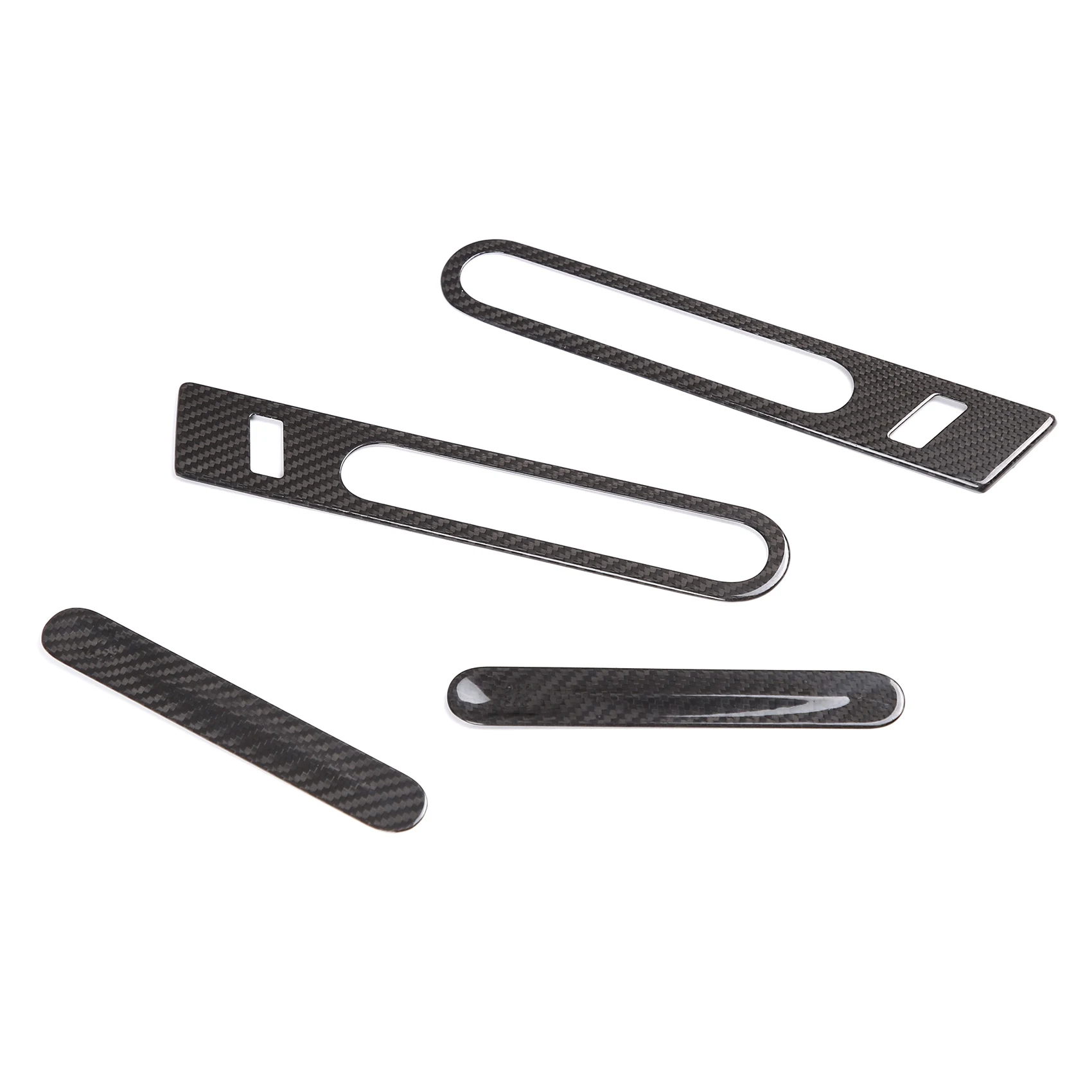 Наружная крышка дверной ручки из углеродного волокна для Nissan R35 GTR 2006-2018 глянцевая