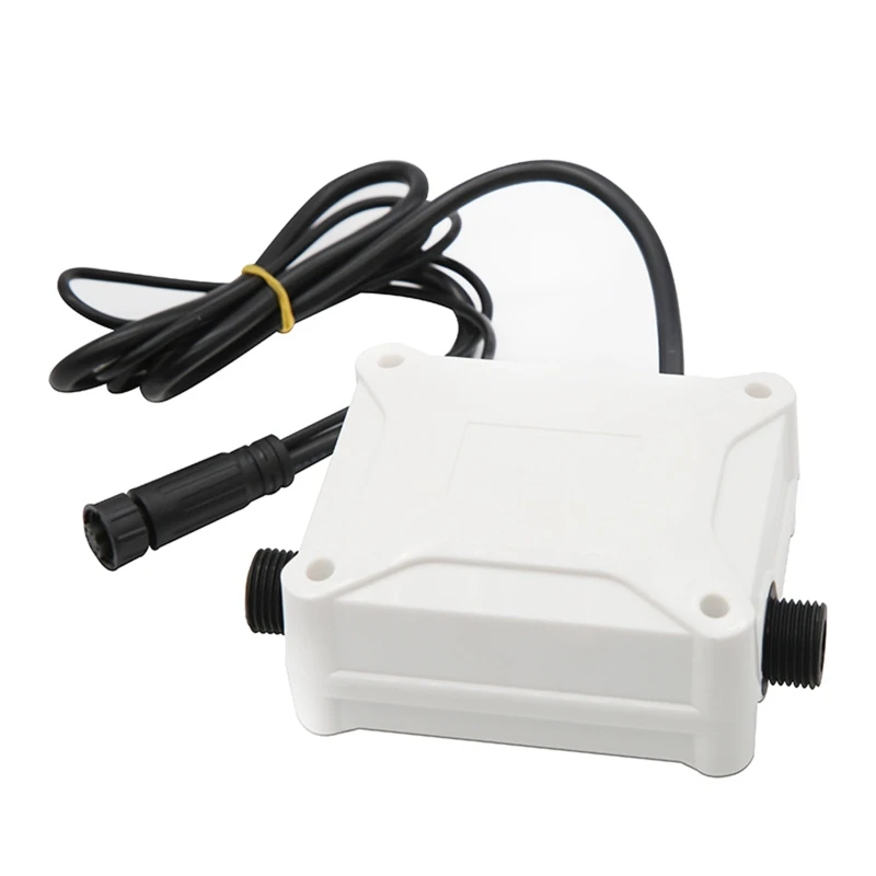 

2 In 1- Flow Meter & Solenoid for VALVE Water Control G1/2 Thread Water Flow Sen DropShipping