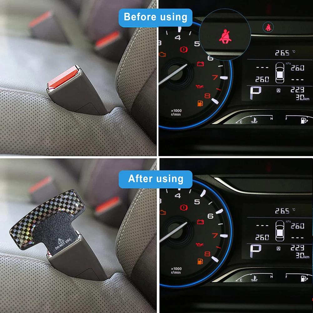 

Car Safety Belt Buckle Clip Comfortable To Handle For Most Vehicle