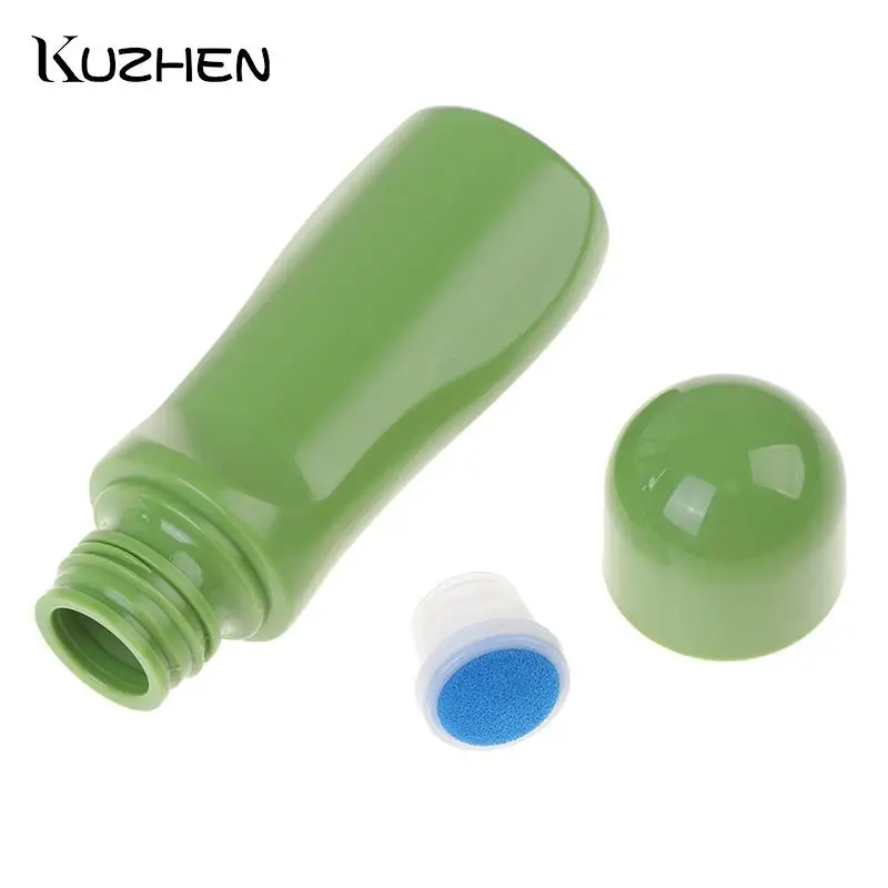 

Бутылка с губчатым аппликатором, 60 мл, бутылка для жидкости для лекарств с губчатой головкой для ухода за телом, бутылка для заправки