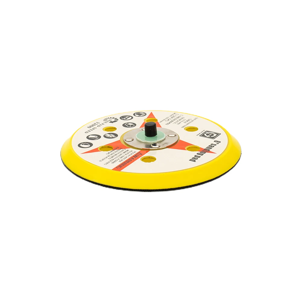

1pcs Polishing Sanding Disc Pneumatic Suction Cup Pad Sticky Disk 6 Inch Sandpaper Sucker For Electric Grinder