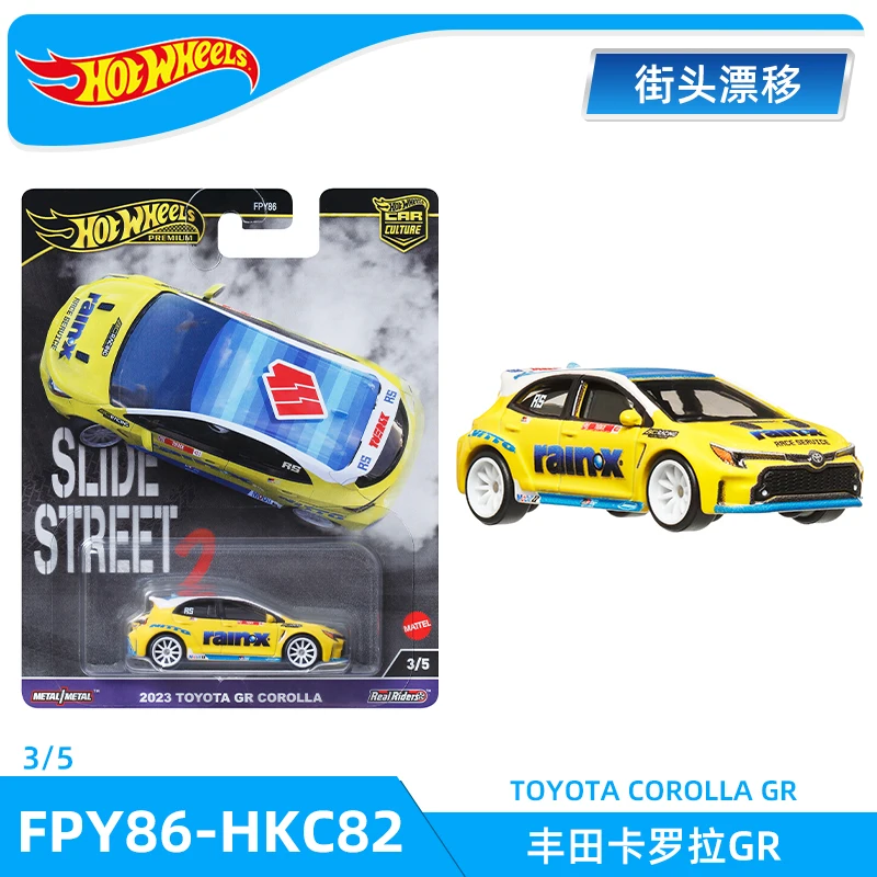 Hot Wheels Premium Slide Street 1/64 Hoteelws миниатюрный автомобиль toyota hotweheel игрушка для мальчика