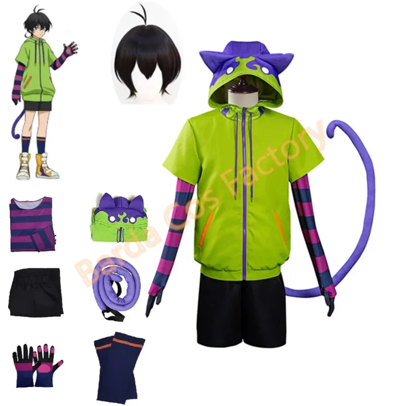 Аниме Sk8 The Infinity карнавальный костюм Chinen Miya SK восемь косплей для мужчин и женщин