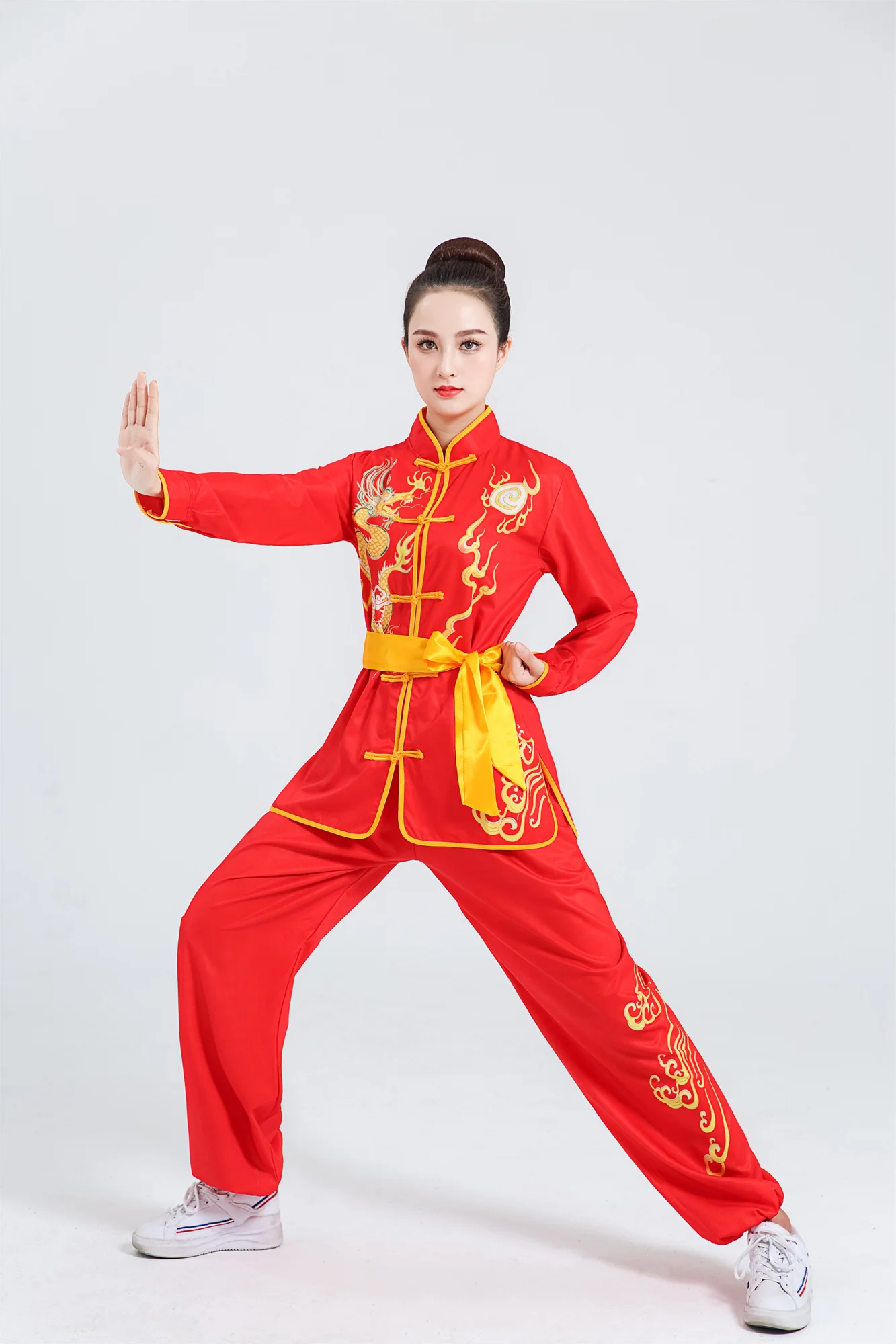 Традиционная китайская одежда унисекс униформа для кунг-фу ушу шаолинь боевые