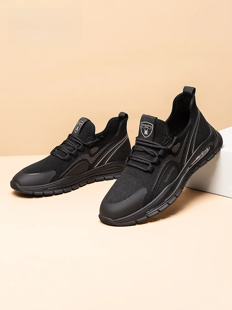 Spider King Men's Shoes Sneaker 2024 Autumn New Casual Middle-Aged Dad Non-Slip Genuine Goods Running Men