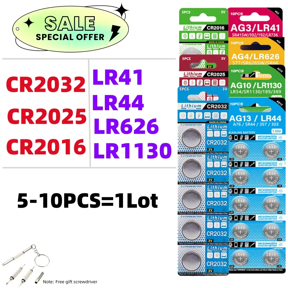 Литиевые кнопочные батарейки Yuform CR2032/CR2025/CR2016 3В | AliExpress