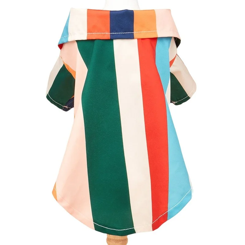 Colorful Striped Shirt Dog Clothes Wholesale