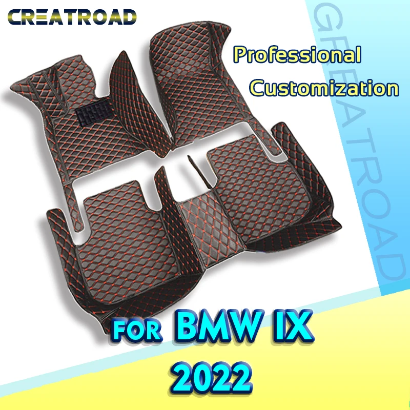 

Автомобильные коврики для BMW iX 2022, индивидуальные автомобильные подставки для ног, аксессуары для интерьера
