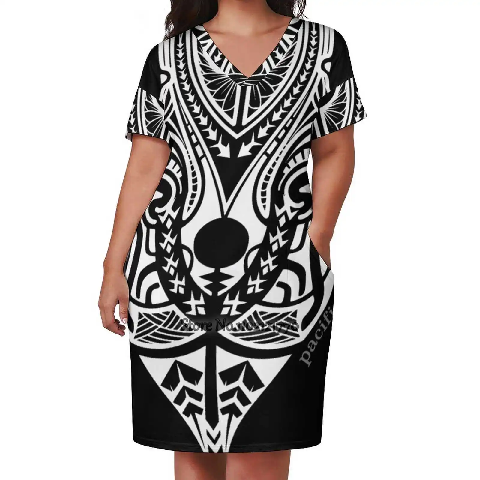 Черно-белое платье Manta Ray с квадратным вырезом летнее для женщин элегантное