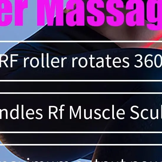 Фото Аппарат для коррекции фигуры EMS RF Roller Sculpt MYOslim: электромагнитный массажер для похудения и стимуляции мышц №1