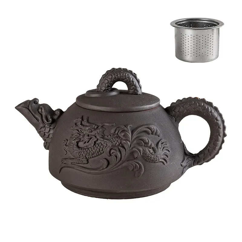 

Ручной чайник JINGDE TEA SET из фиолетовой глины