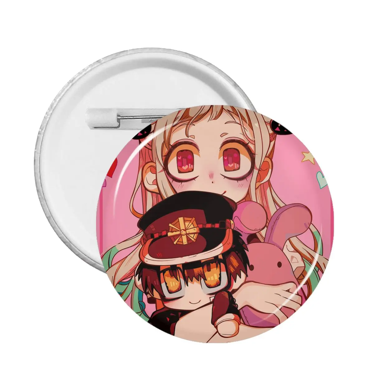 

Милые значки Yashiro Nene, заколки Jibaku Shounen Hanako Kun для воротника, Милые Броши 59 мм, мягкая булавка, аксессуары для аниме