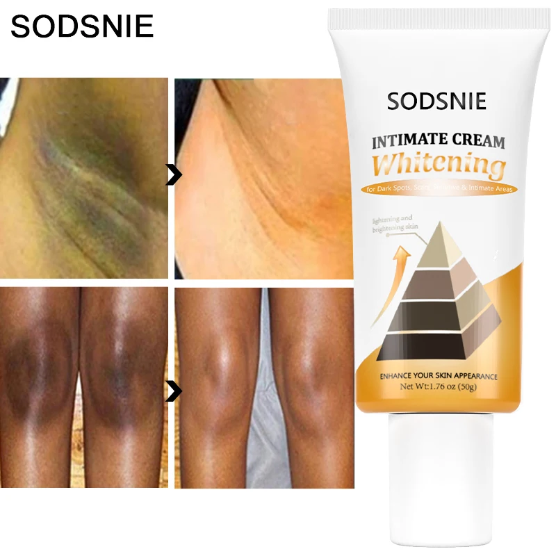 Intimate Whitening Cream Moisturizing Improve Dullness Lighten Dark Spots Improve Pigmentation Private Area Brighten 50g