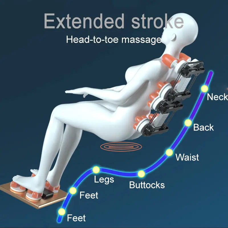 Массажное кресло 4D с нулевой гравитацией