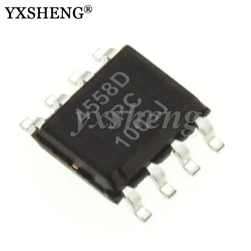 Набор микросхем NJM4558D NJM4580E NJM4580M SOP-8 NJM4558 NJM4580 4558D 4580E 4580M SOIC, 10 шт./партия