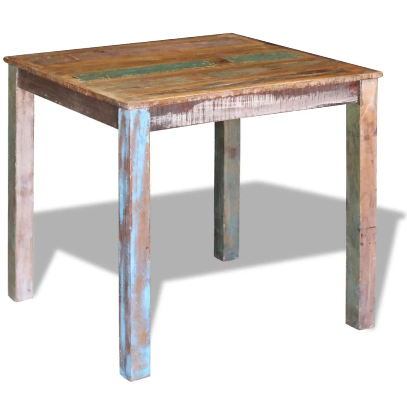 

Dining Table Solid Reclaimed Wood 31.5"x32.3"x30"