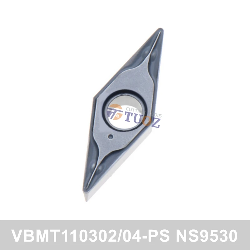 

100% Original VBMT110302-PS VBMT110304-PS NS9530 Metal Ceramics Insert VBMT 110302 110304 -PS CNC Lathe Cutter Turning Tools