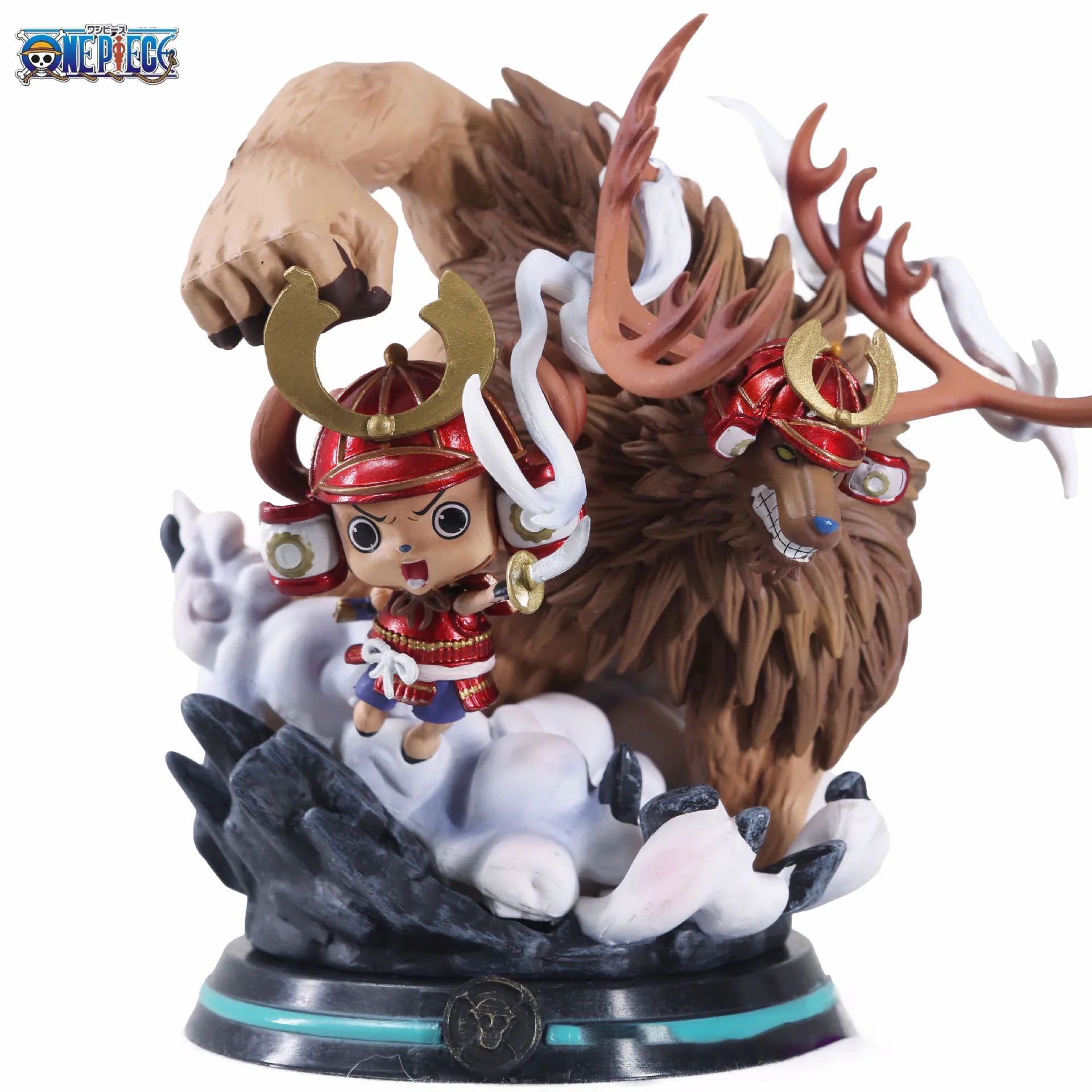 

13cm One Piece Chopper Anime Figures Wano Onigashima Chopper Action Figurine Kawaii Pvc Statue Model Collection Decoration