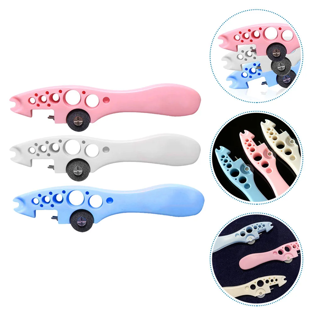 

3 Pcs Nurse Bottle Opener Ampoule Cutting Tool Breaker Plastic Caps Accessories Machine