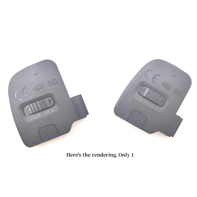 1 шт. новая крышка батарейного отсека корпуса камеры черный пластик для SONY A6100 A6300