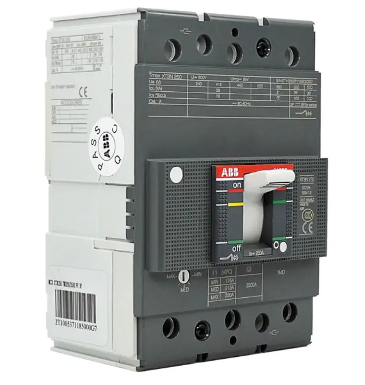 Оригинальный трехфазный воздушный выключатель XT3N250 3P автоматический