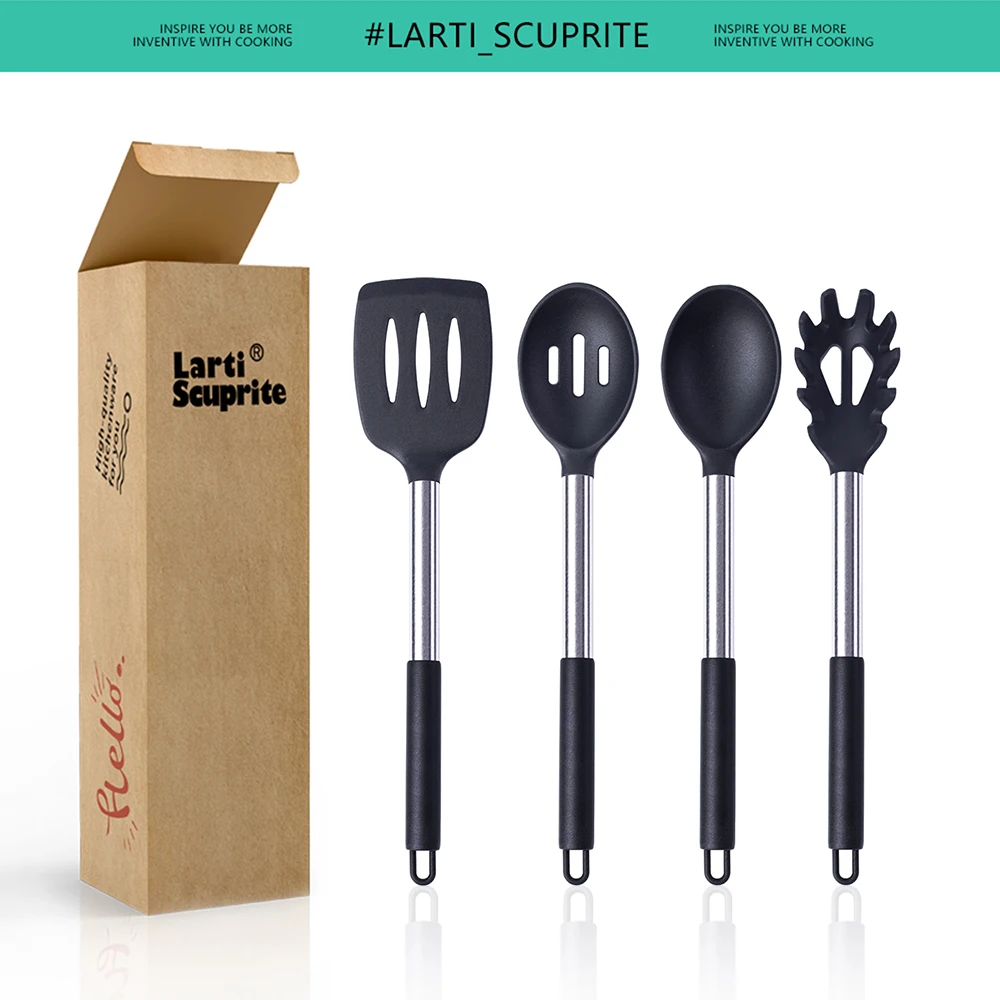 Набор силиконовой посуды премиум-класса 3/4/5 шт. кухонные инструменты лопатка