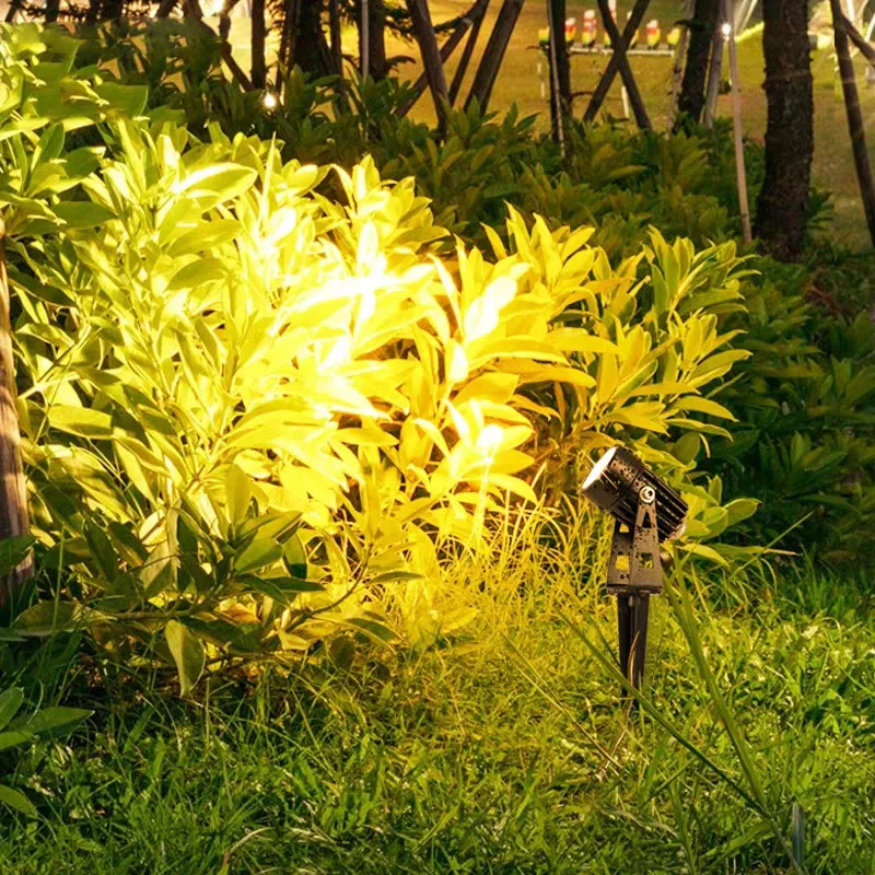 4 шт. 6 10 уличное водонепроницаемое светодиодное садовое освещение газонные