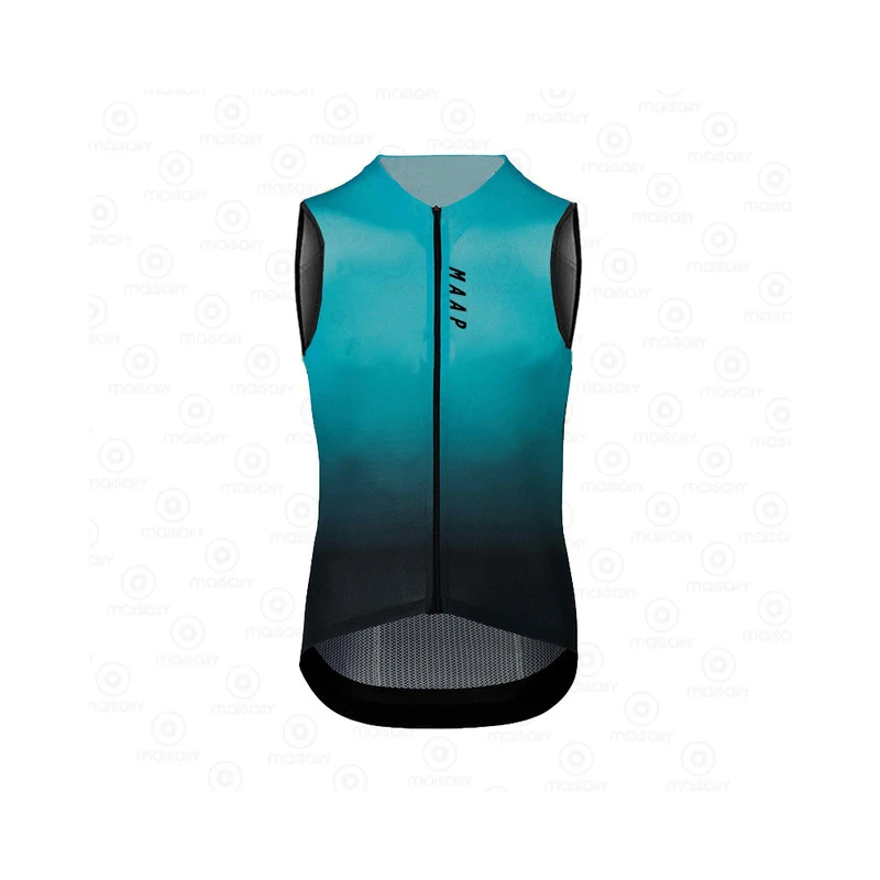 

2022 MAAP Thin and Light Sleeveless Cycling Jersey Windproof Cycling Vest Sports Bike Gilet Bicycle Clothing Chaleco Ciclismo